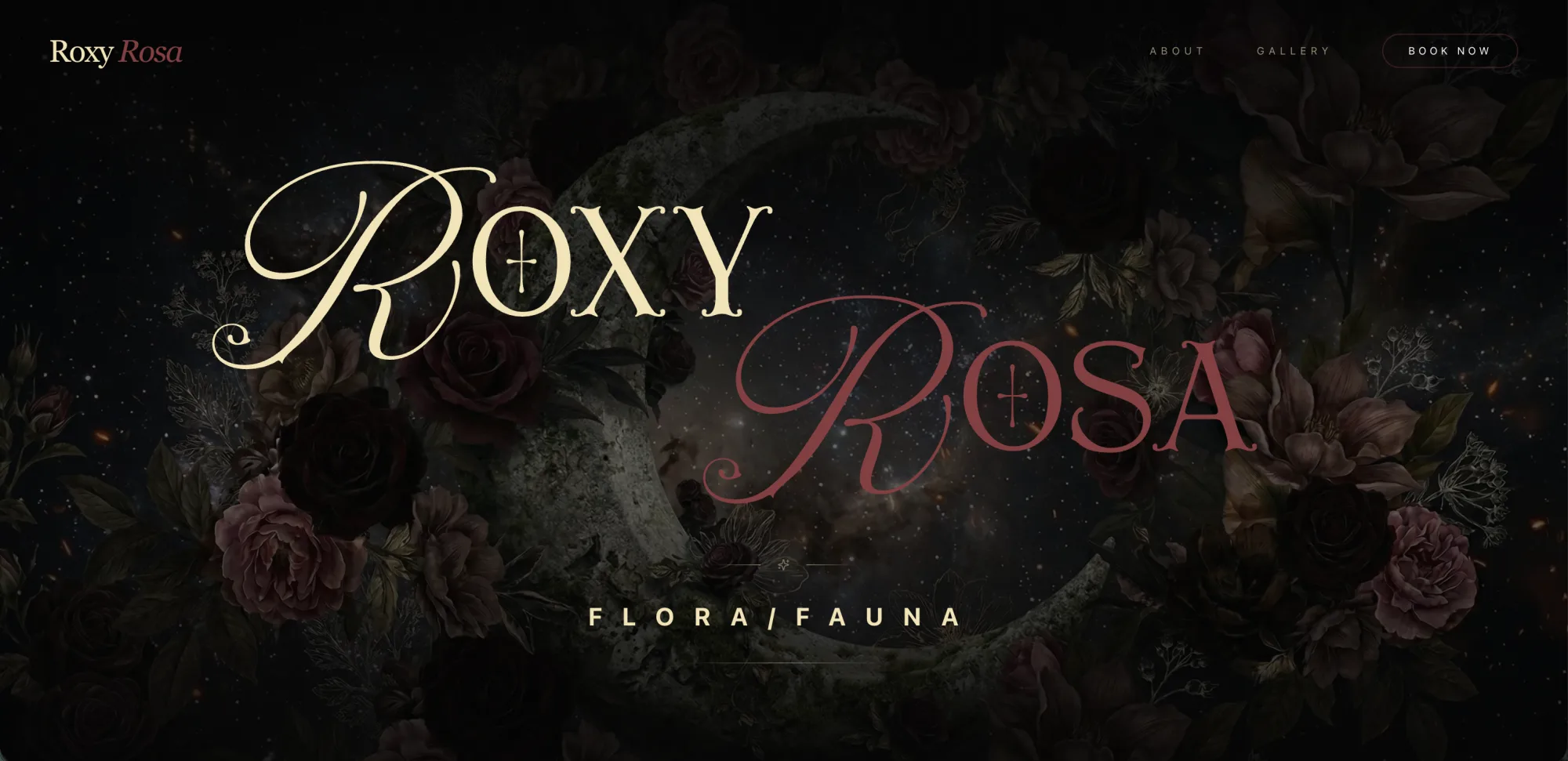 Roxy Rosa — website gebouwd door HiLaunch
